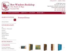Tablet Screenshot of bowwindows.com